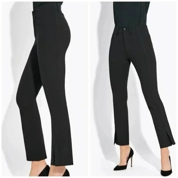 AYR The Sizzle Tonal Seamed Pants Black Sz 4 NWOT - Picture 2 of 8